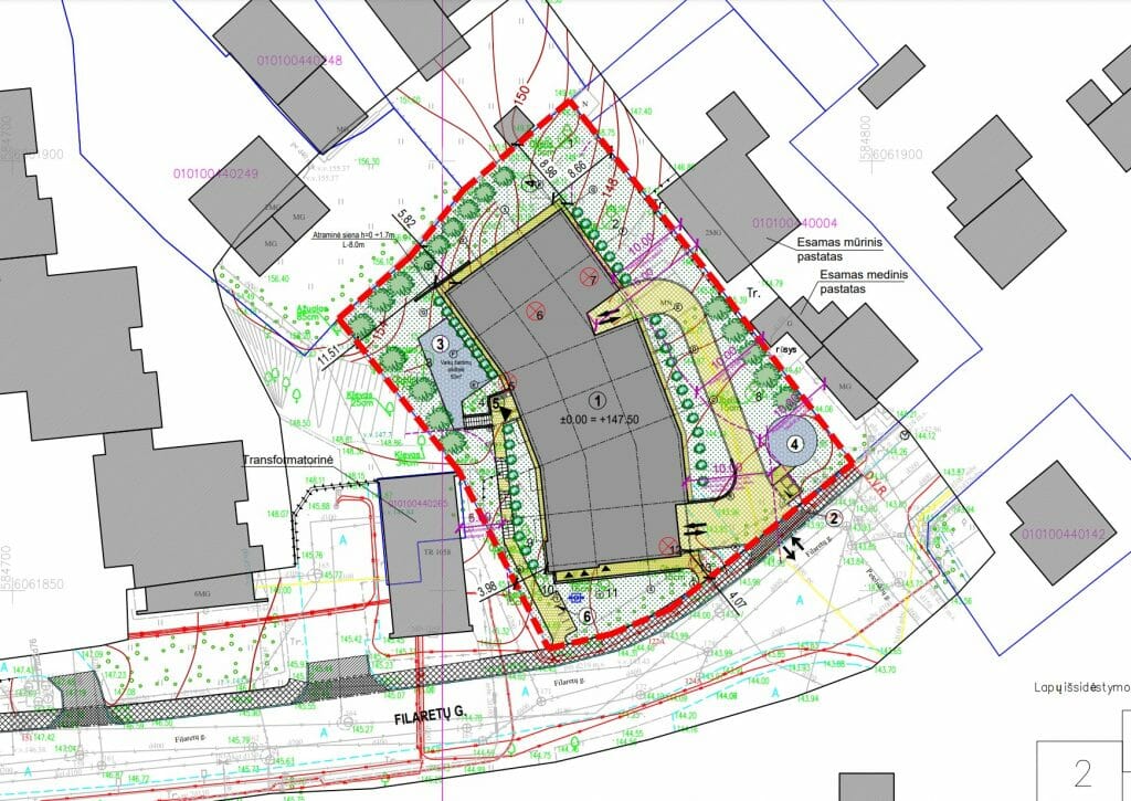 Filaretų g. 44 (Filaretų g. 44) - Multi apartment - visualization
