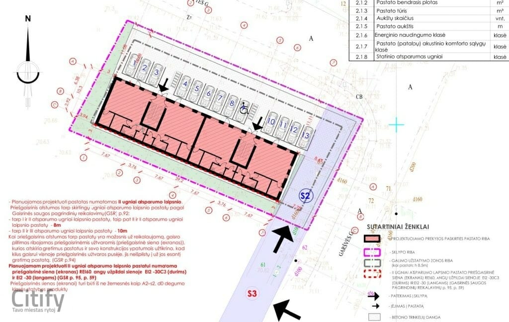 Garšvės g. 2 (Garšvės g. 2) - Non-food store - visualization