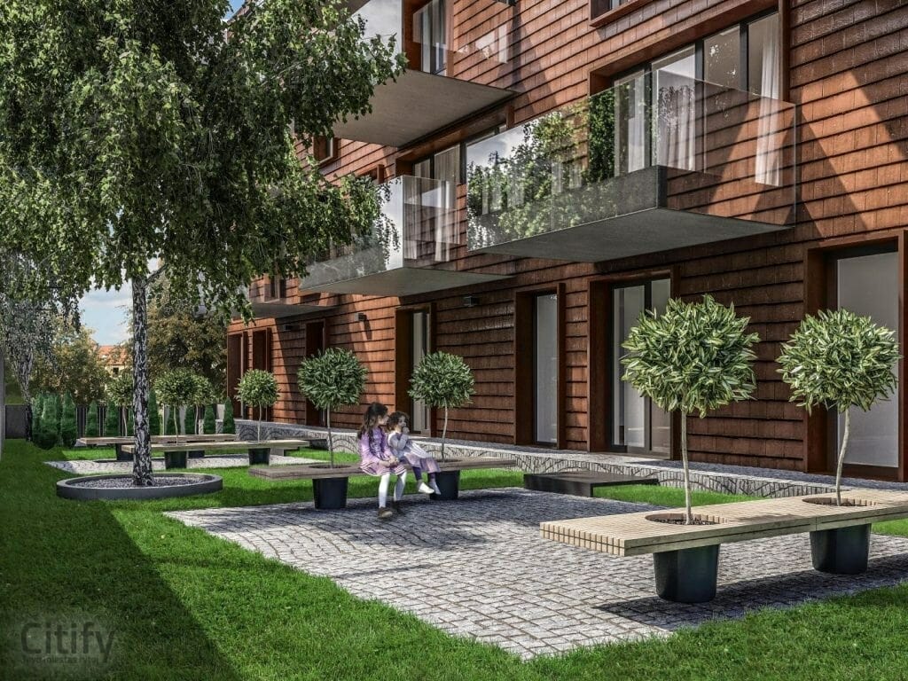 K6 (Kumelių g. 6) - Daudzdzīvokļu nams - vizualizācija