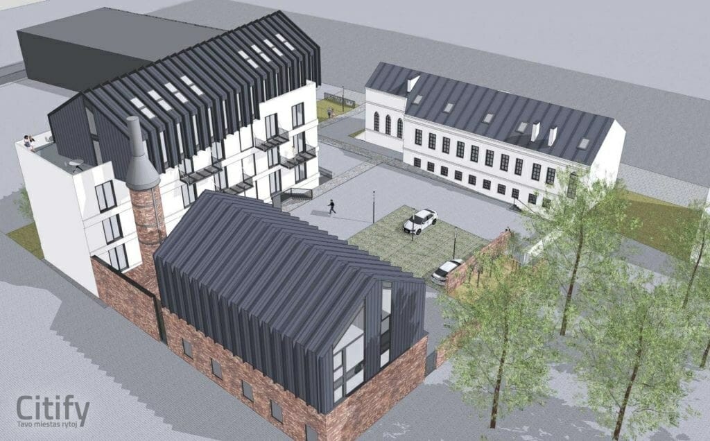 KM18 (Karaliaus Mindaugo pr. 18) - Korterelamu - visuaalne