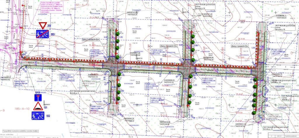 Kalvų terasos (Ismonių g. 15) - Land plots - visualization