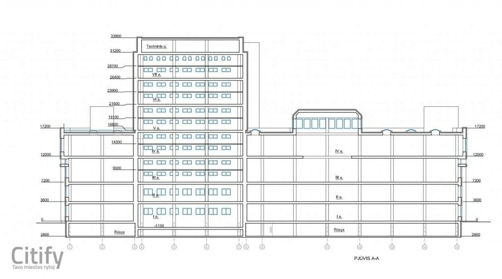 Kauno apskrities viešoji biblioteka (Radastų g. 2) - Library - visualization