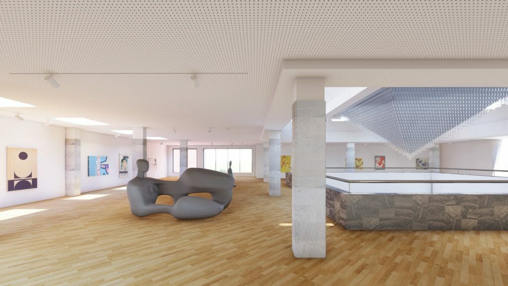 Kauno apskrities viešoji biblioteka (Radastų g. 2) - Library - visualization