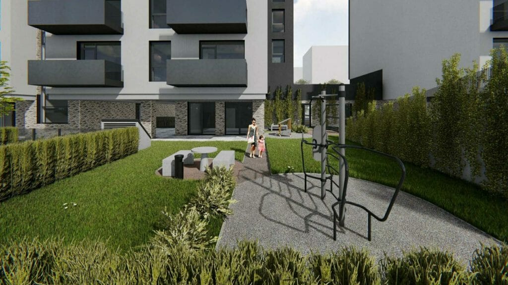 Kernavės aveniu 3 etapas (Kernavės g. 16A) - Multi apartment - visualization