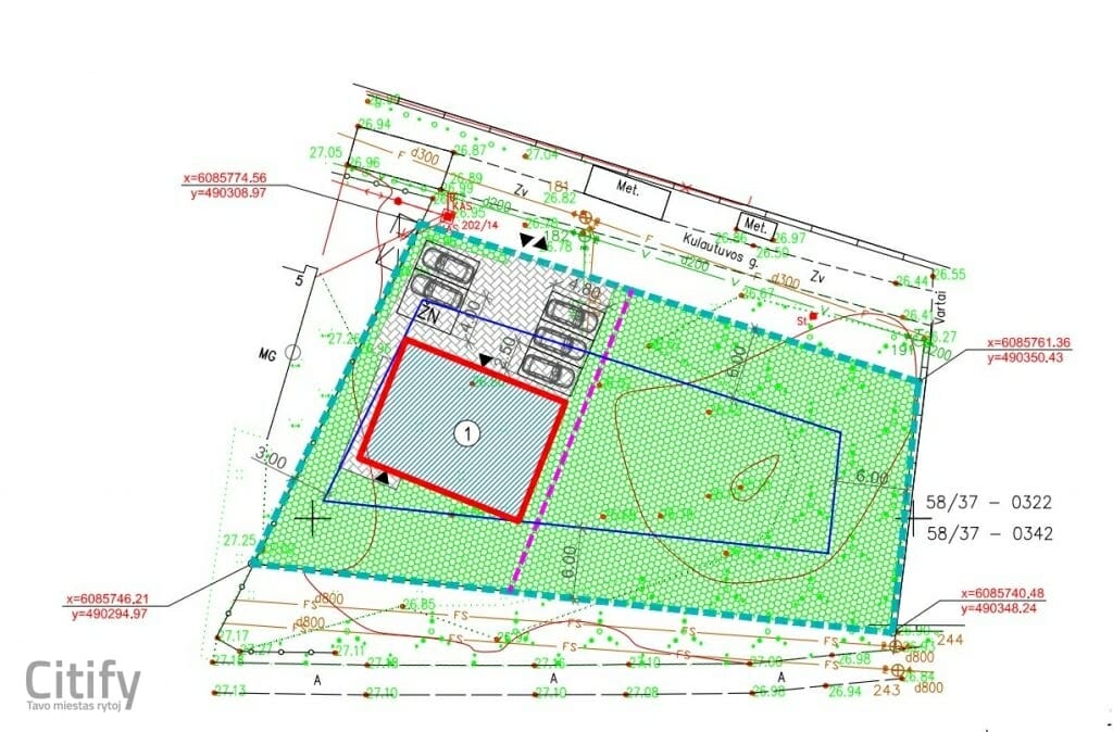Kulautuvos g. 3 (Kulautuvos g. 3) - Office center - visualization