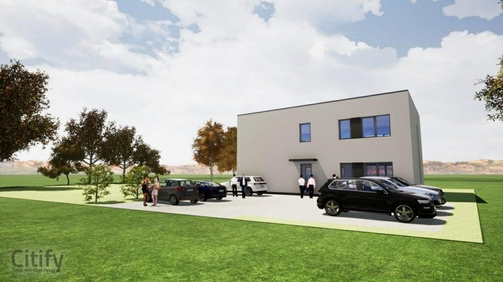 Kulautuvos g. 3 (Kulautuvos g. 3) - Office center - visualization