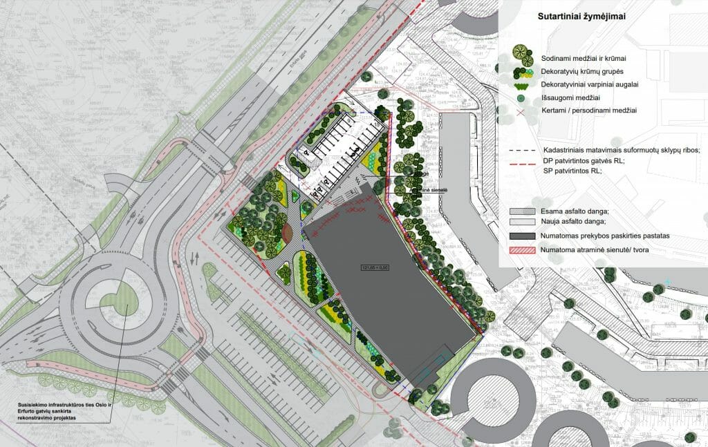 LIDL Erfurto g. (Erfurto g. 58) - Food store - visualization