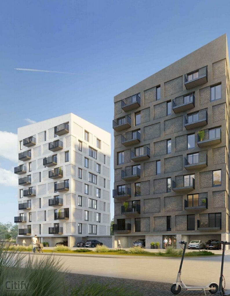 Naujakurių namai (Naujakurių g. 94) - Multi apartment - visualization