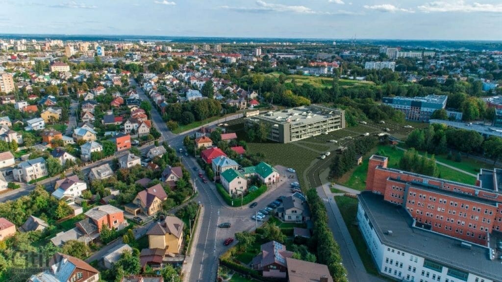 Parkingas Sukilėlių pr. 19B (Sukilėlių pr. 19B) - Parkimishoone - visuaalne