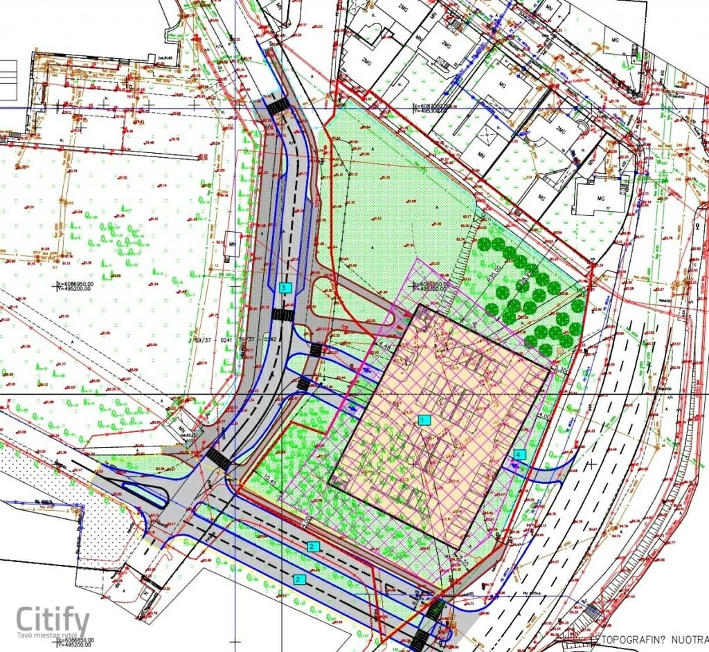 Parkingas Sukilėlių pr. 19B (Sukilėlių pr. 19B) - Parkimishoone - visuaalne
