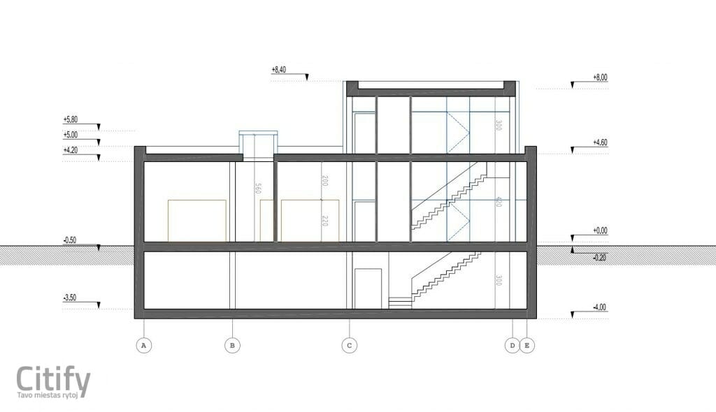 Partizanų g. 26B (Partizanų g. 26B) - Non-food store - visualization