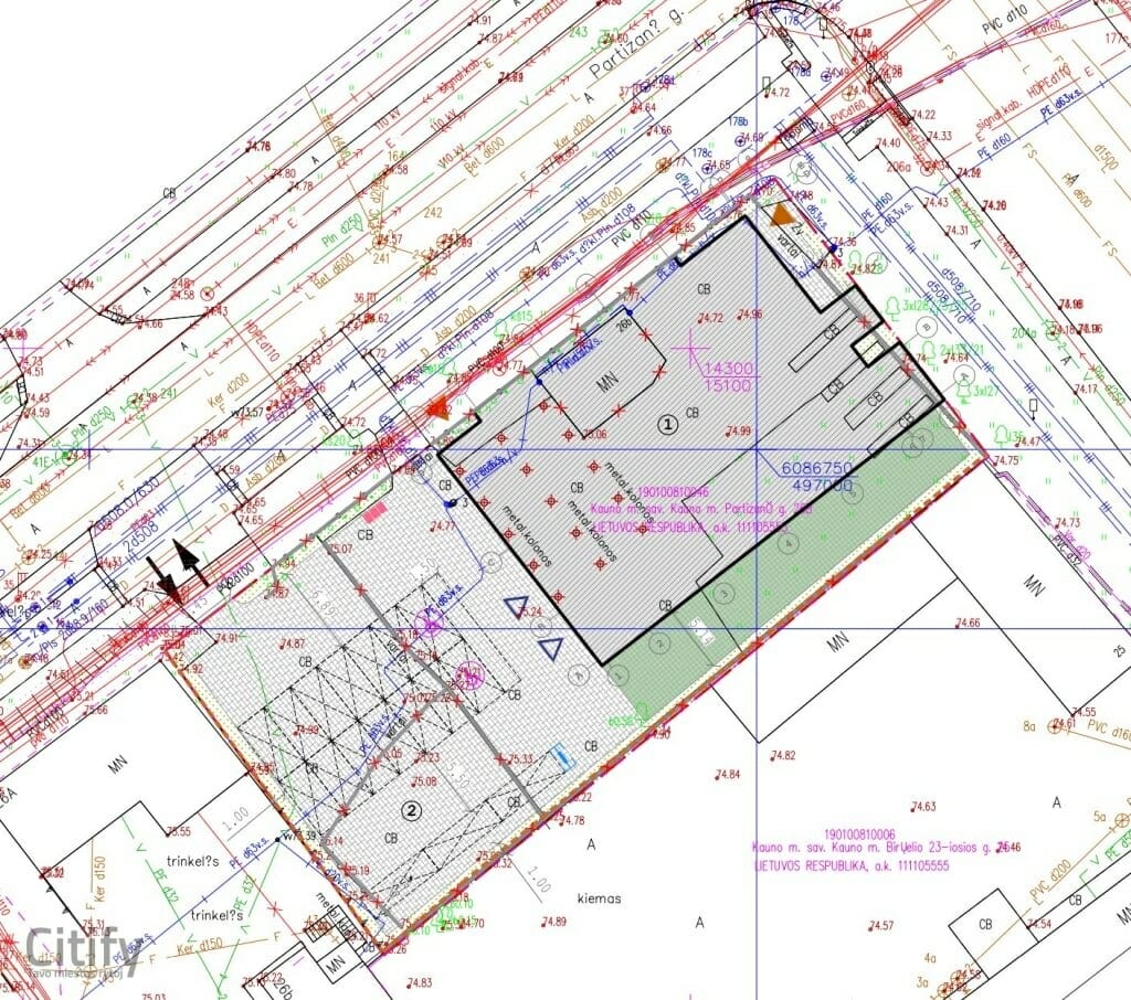 Partizanų g. 26B (Partizanų g. 26B) - Non-food store - visualization