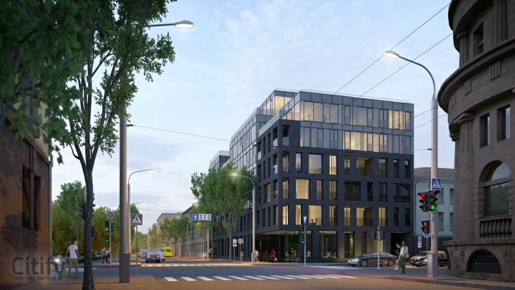 Premium apartamentai (K. Donelaičio g. 83) - Daudzdzīvokļu nams - vizualizācija