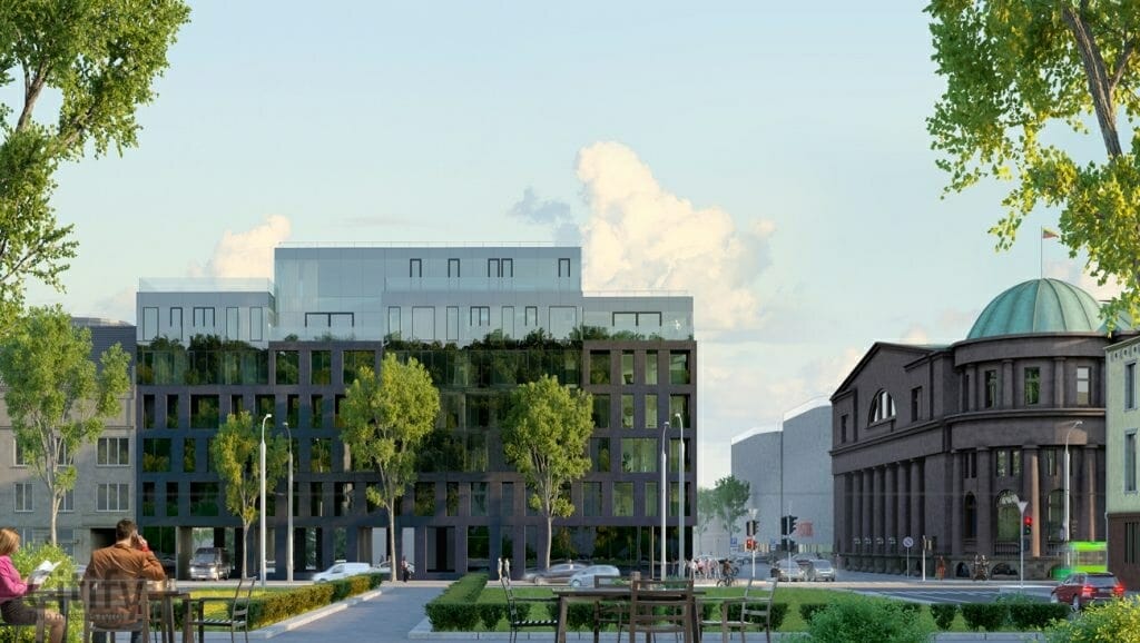 Premium apartamentai (K. Donelaičio g. 83) - Daudzdzīvokļu nams - vizualizācija