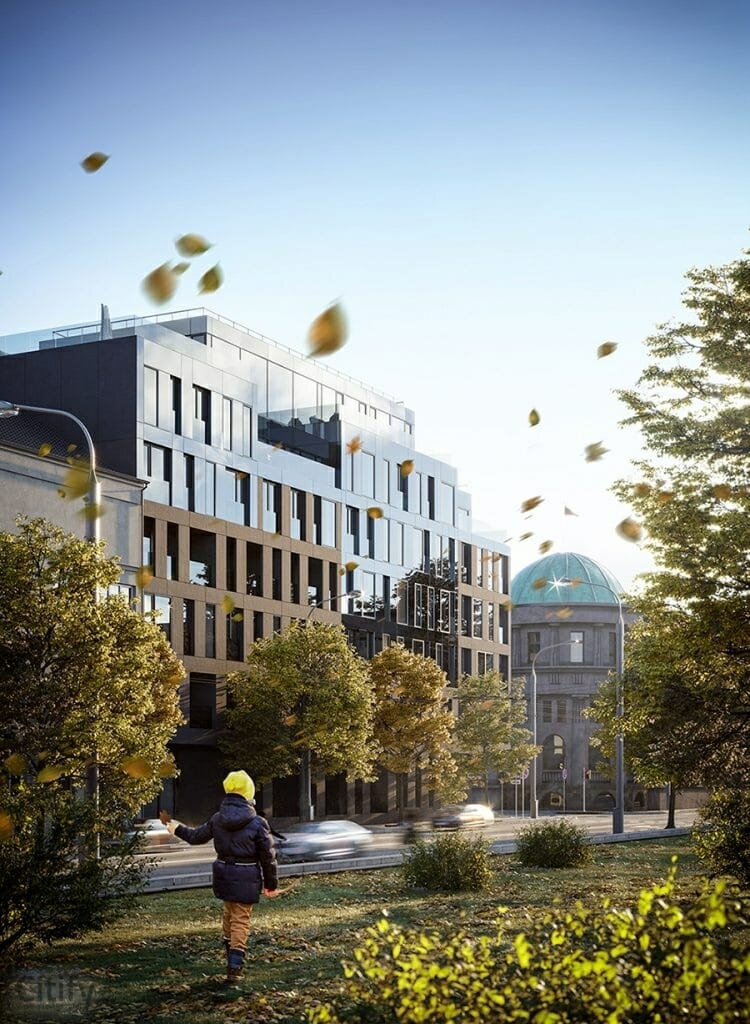 Premium apartamentai (K. Donelaičio g. 83) - Daudzdzīvokļu nams - vizualizācija