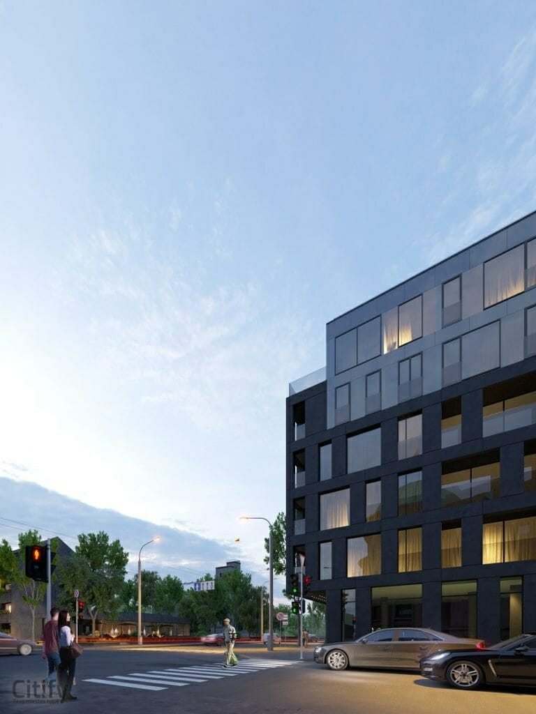 Premium apartamentai (K. Donelaičio g. 83) - Daudzdzīvokļu nams - vizualizācija