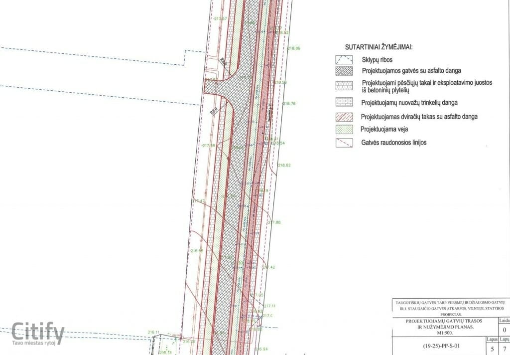 Taugotiškių g. (Taugotiškių g., J. Staugaičio g.) - Street - visualization