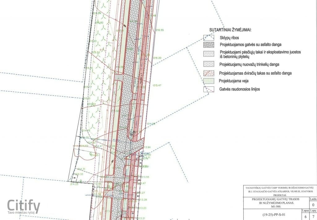 Taugotiškių g. (Taugotiškių g., J. Staugaičio g.) - Street - visualization