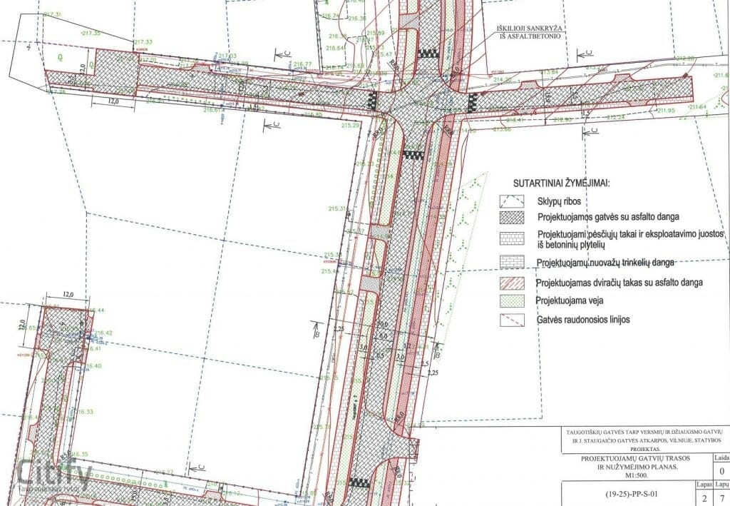 Taugotiškių g. (Taugotiškių g., J. Staugaičio g.) - Street - visualization