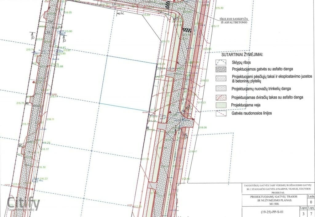 Taugotiškių g. (Taugotiškių g., J. Staugaičio g.) - Street - visualization