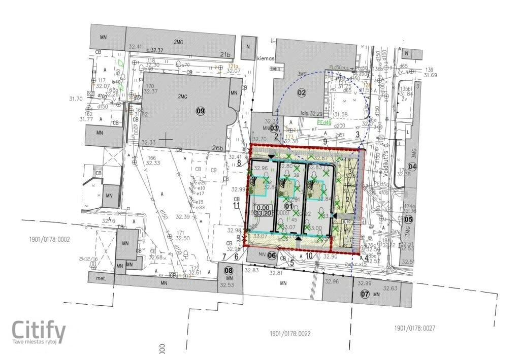 Vaidilutės g. 6 (Vaidilutės g. 6) - Daugiabutis - vizualizacija