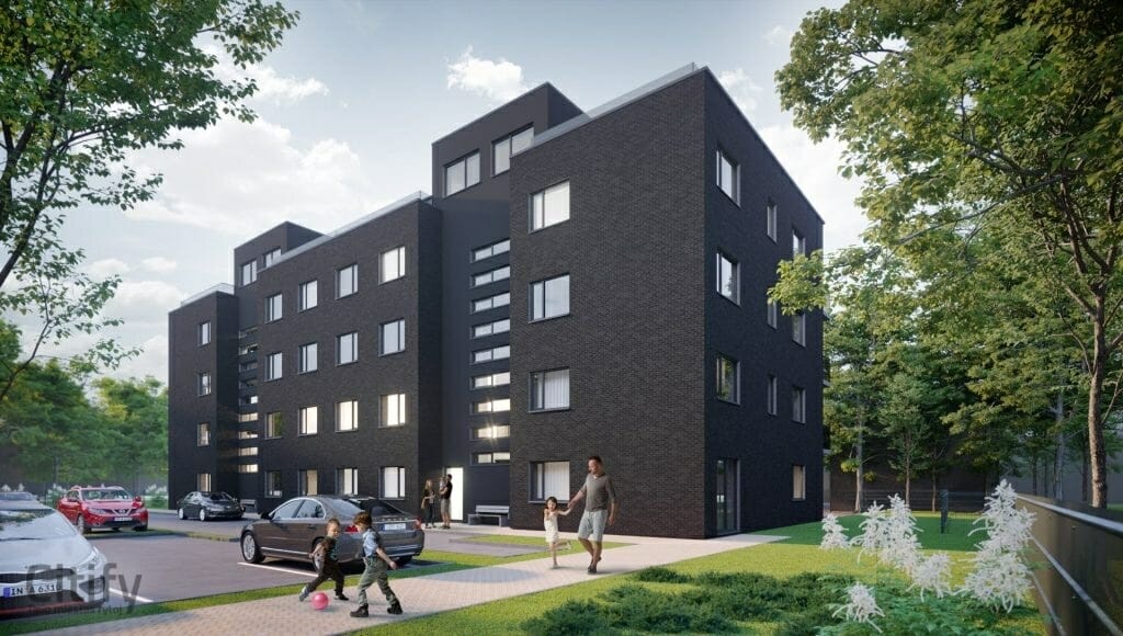 Varpo apartamentai (Varpo g. 22) - Multi apartment - visualization