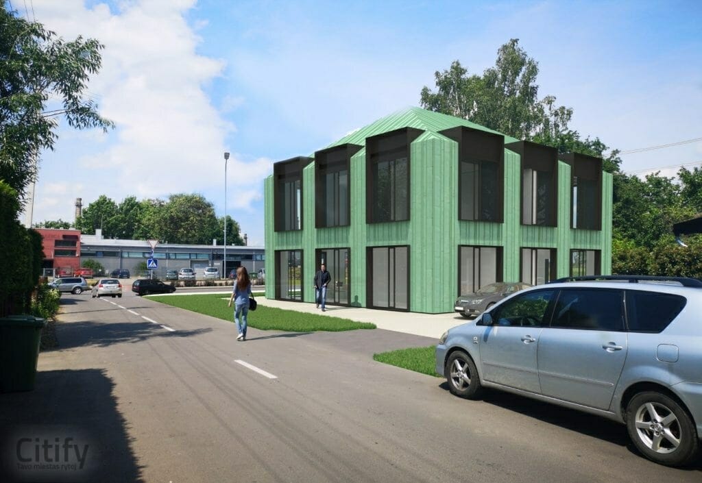 Veiverių g. 81 (Veiverių g. 81) - Office center - visualization