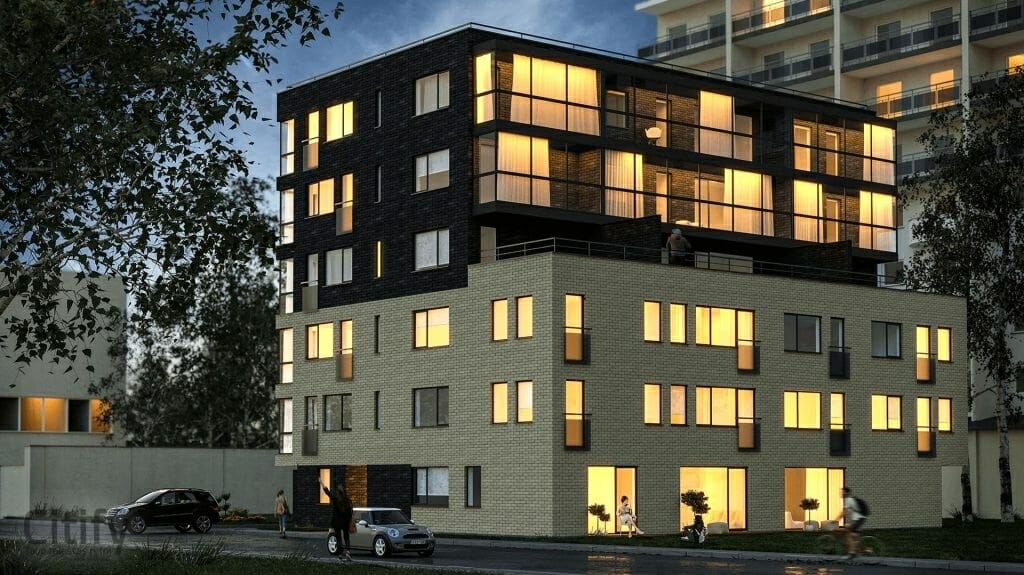 Žaliakalnio apartamentai (Č. Sasnausko g. 23) - Multi apartment - visualization