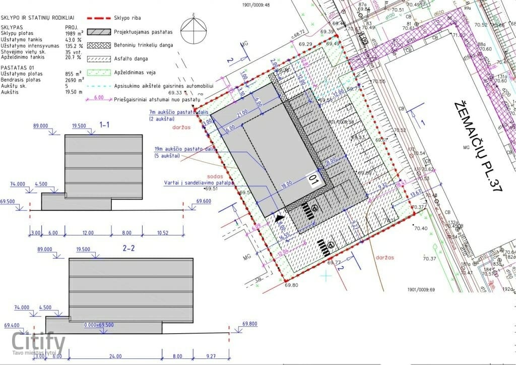 Žemaičių pl. 39 (Žemaičių pl. 39) - Hospital - visualization