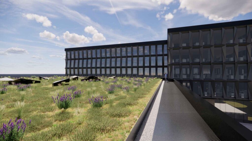 Aerocity Dariaus ir Girėno g. 40 (Dariaus ir Girėno g. 40) - Office center, Sports arena - visualization