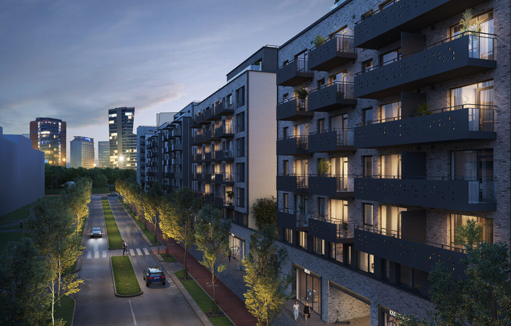 Kernavės aveniu 3 etapas (Kernavės g. 16A) - Multi apartment - visualization