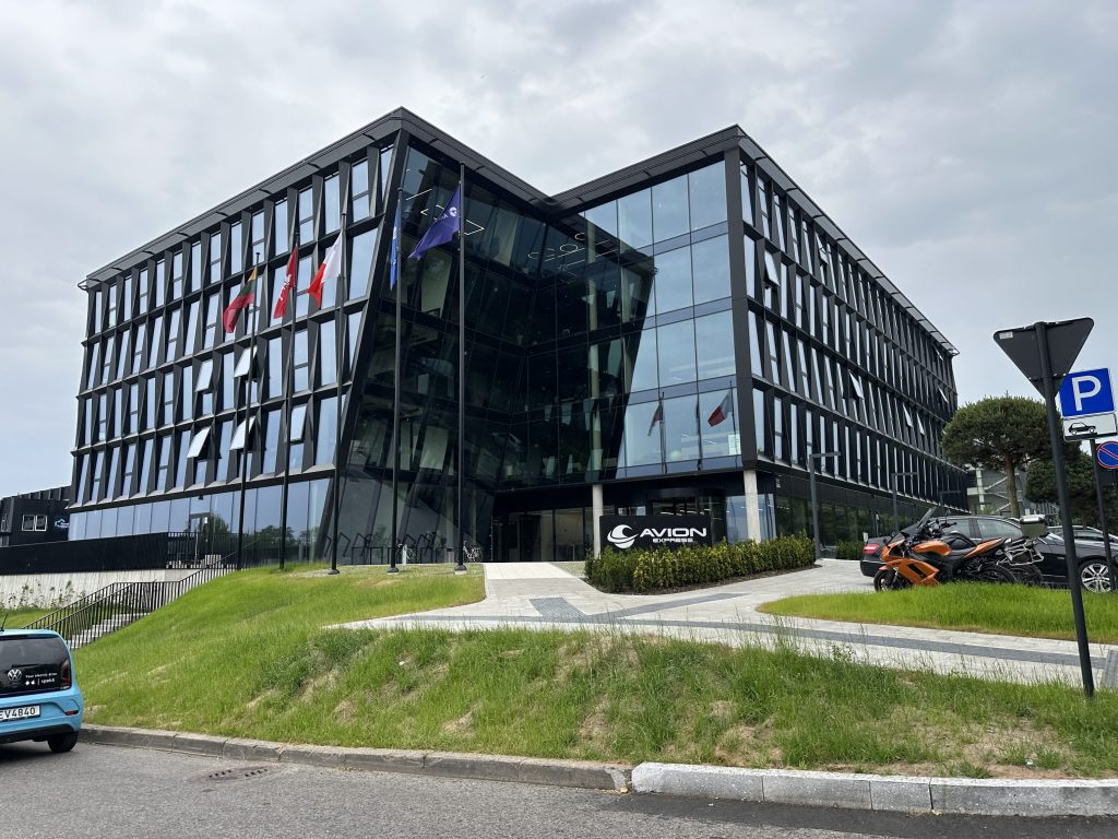Aerocity Dariaus ir Girėno g. 40 (Dariaus ir Girėno g. 40) - Office center, Sports arena - construction photos