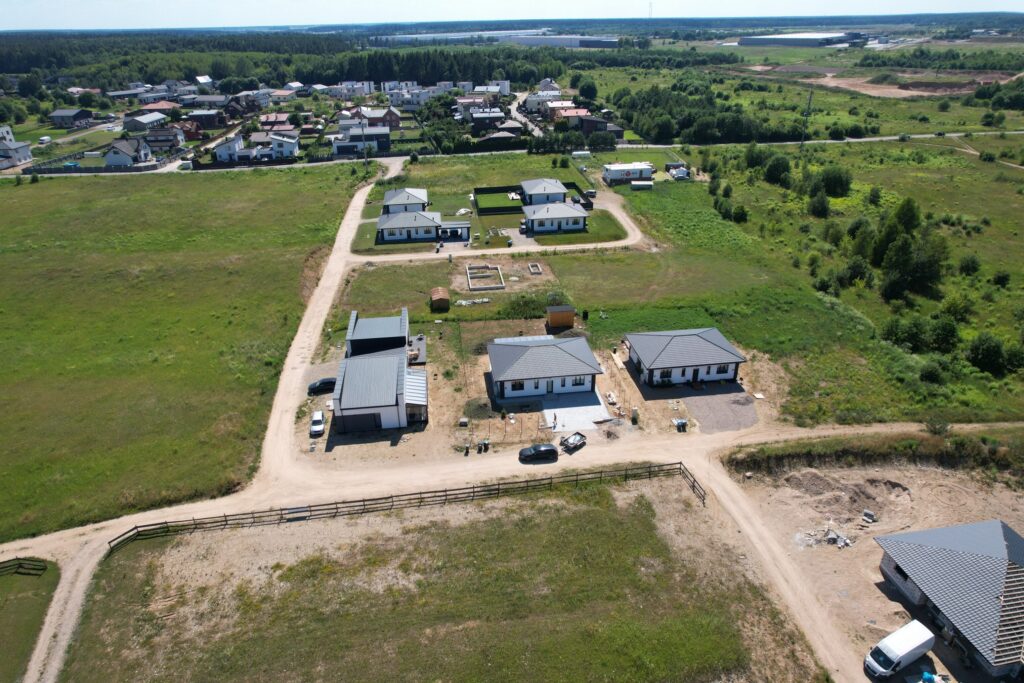 Liepų valdos (Liepų al.) - Land plots - construction photos