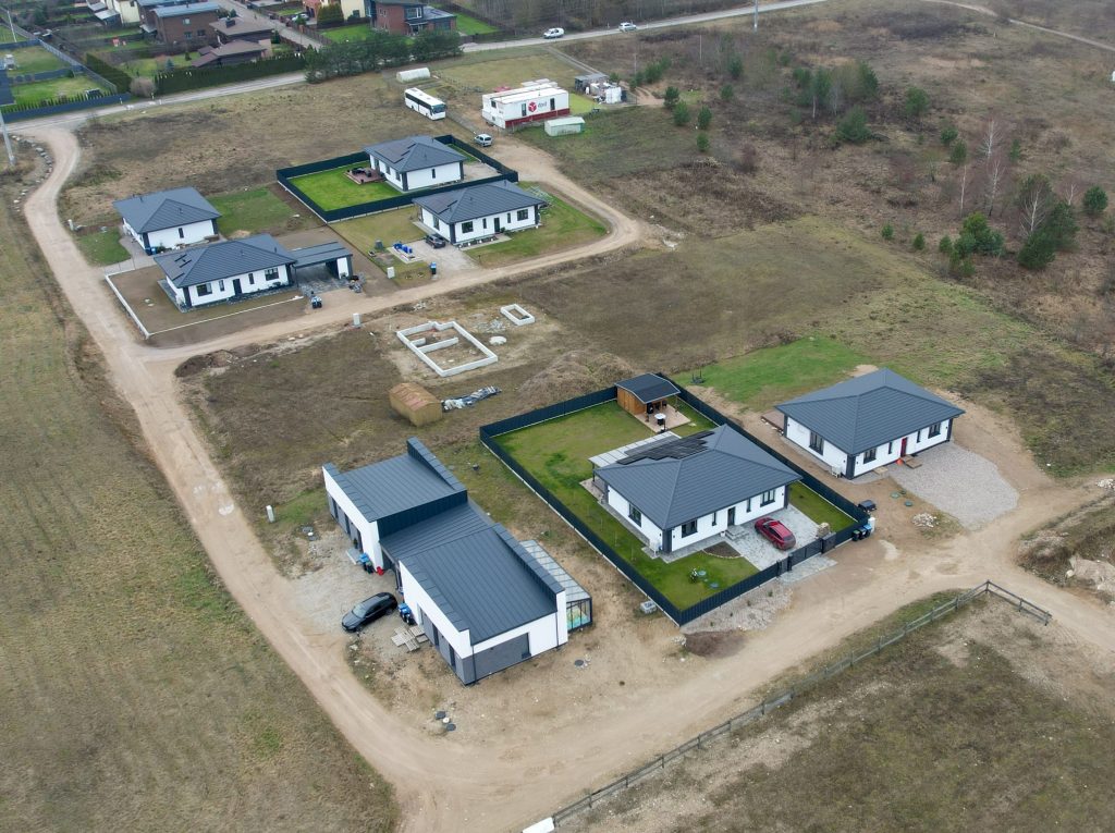 Liepų valdos (Liepų al.) - Land plots - construction photos