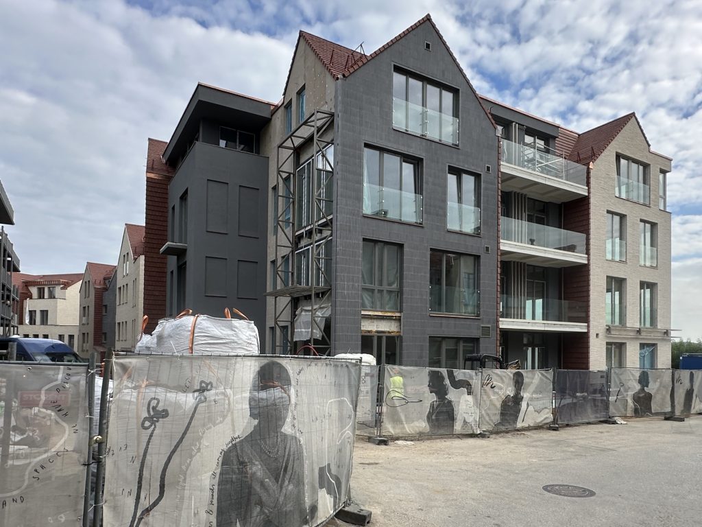 Miesto vilos (Aguonų g. 10) - Multi apartment - construction photos