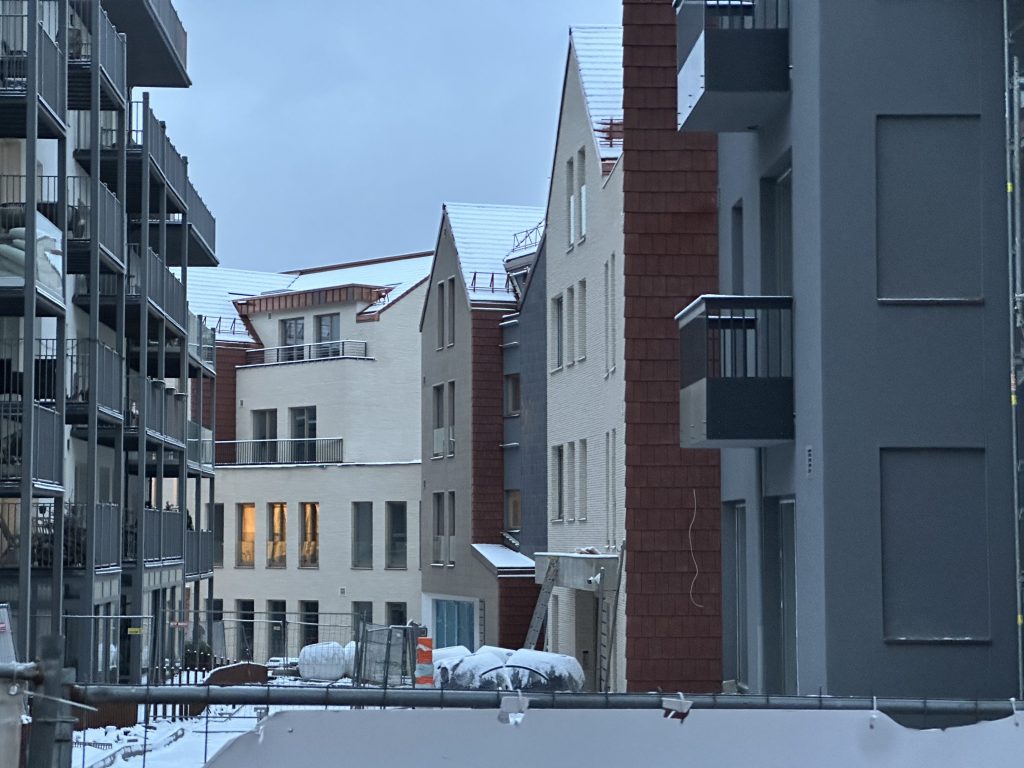 Miesto vilos (Aguonų g. 10) - Multi apartment - construction photos