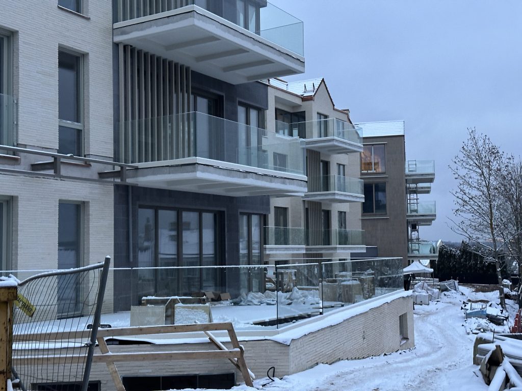 Miesto vilos (Aguonų g. 10) - Multi apartment - construction photos