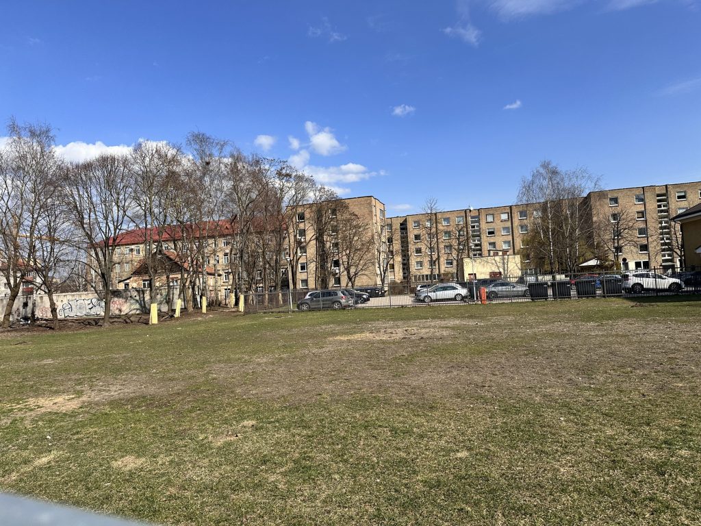 Šv. Florijono skveras (Mortos g.) - Square - construction photos