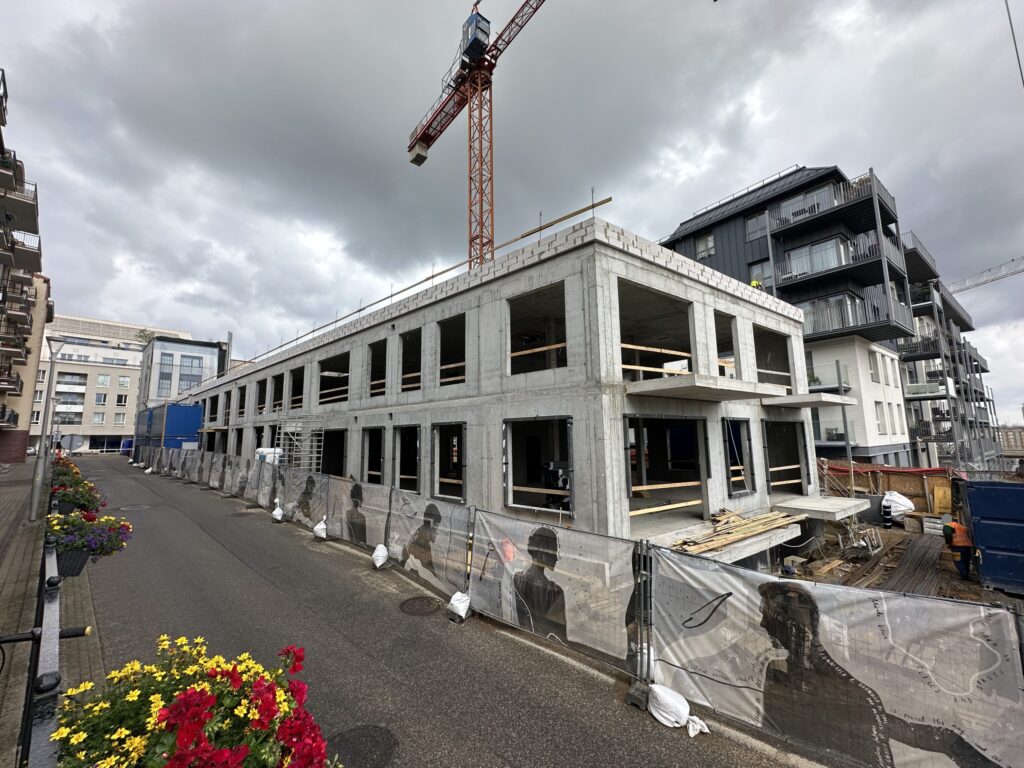 Šaltinių namai | Attico 2 etapas (Aguonų g. 8) - Multi apartment, Other commercial - construction photos