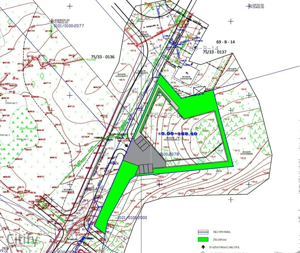 A. Vienažindžio g. 13 (Antano Vienažindžio g. 13) - Office center - visualization
