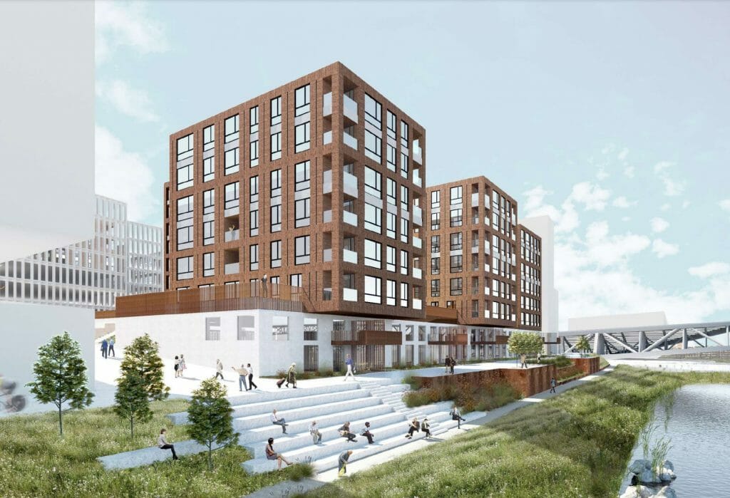 Nemunaičiai 1 etapas (H. ir O. Minkovskių g. 41B) - Korterelamu - visuaalne