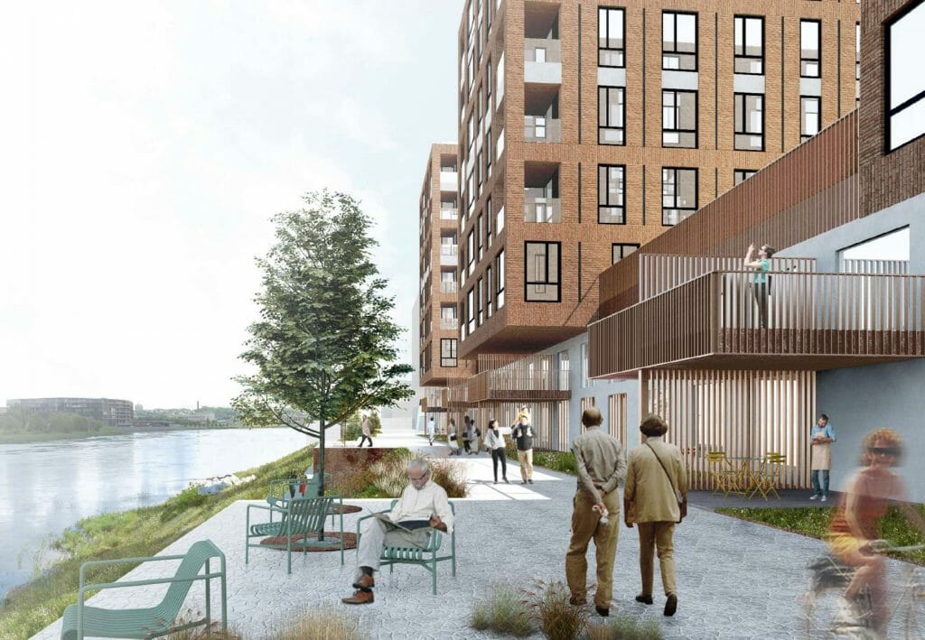 Nemunaičiai 1 etapas (H. ir O. Minkovskių g. 41B) - Korterelamu - visuaalne