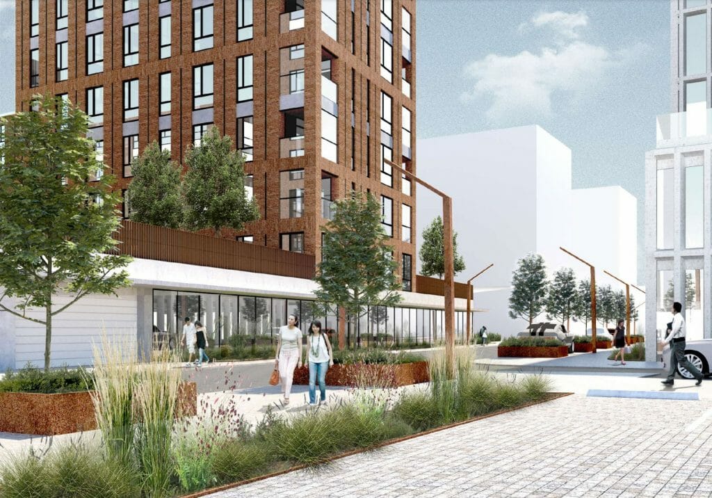 Nemunaičiai 1 etapas (H. ir O. Minkovskių g. 41B) - Korterelamu - visuaalne