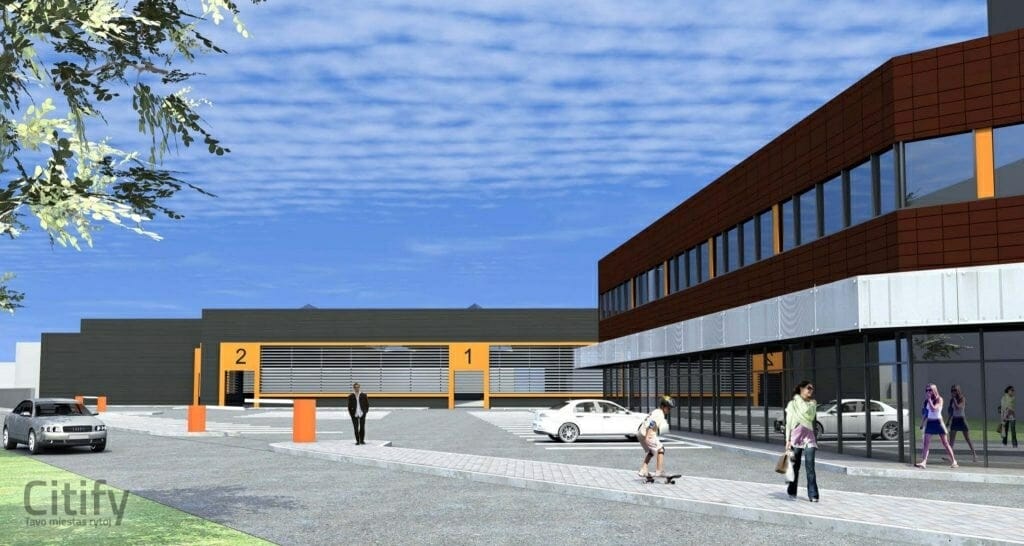 J. Žemgulio g. 6, Savanorių pr. 192 (Savanorių pr. 192) - Verslo centras - vizualizacija