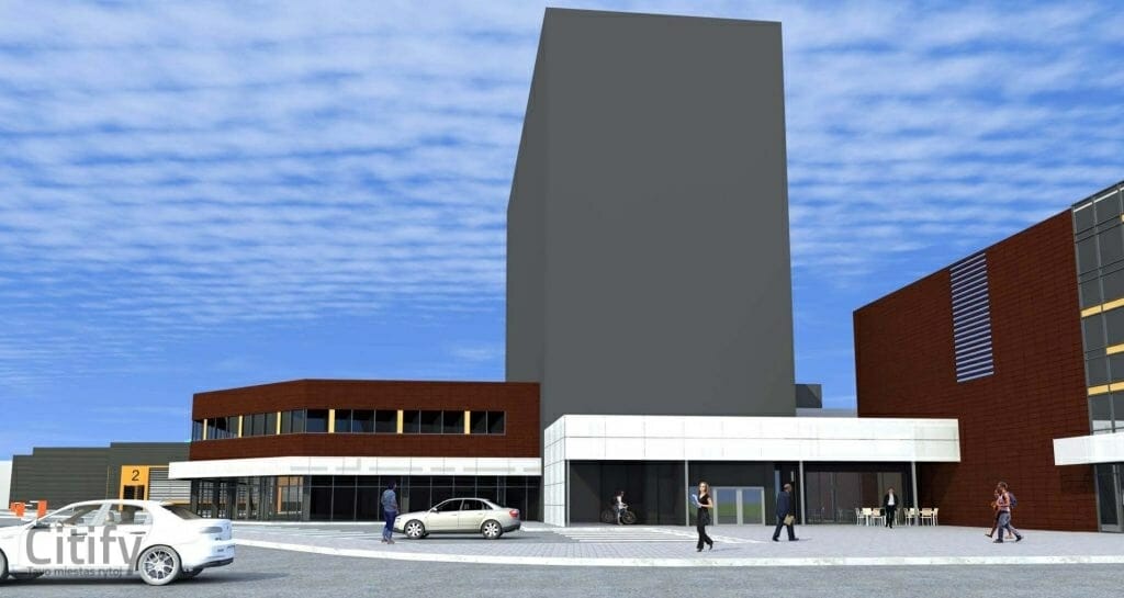 J. Žemgulio g. 6, Savanorių pr. 192 (Savanorių pr. 192) - Verslo centras - vizualizacija