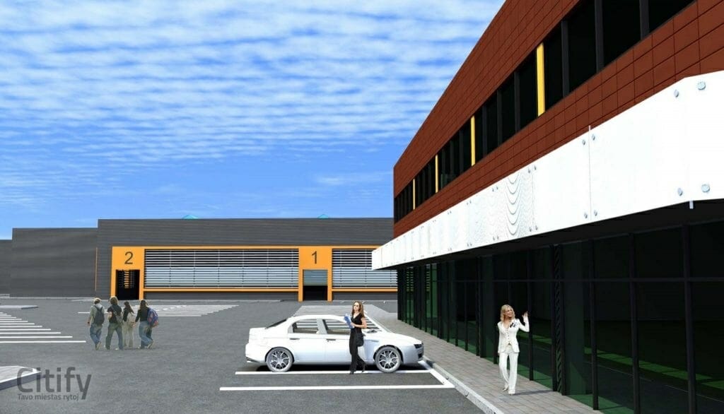 J. Žemgulio g. 6, Savanorių pr. 192 (Savanorių pr. 192) - Verslo centras - vizualizacija