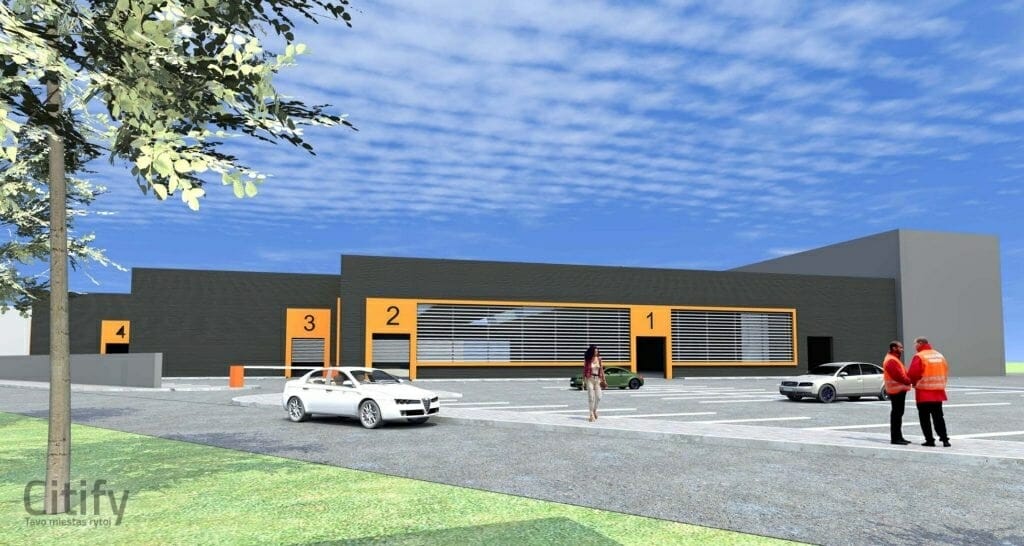 J. Žemgulio g. 6, Savanorių pr. 192 (Savanorių pr. 192) - Verslo centras - vizualizacija