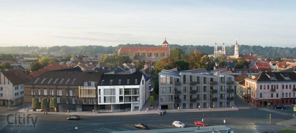 Kauno Senamiesčio apartamentai 2 etapas (Šv. Gertrūdos g. 51A) - Multi apartment - visualization