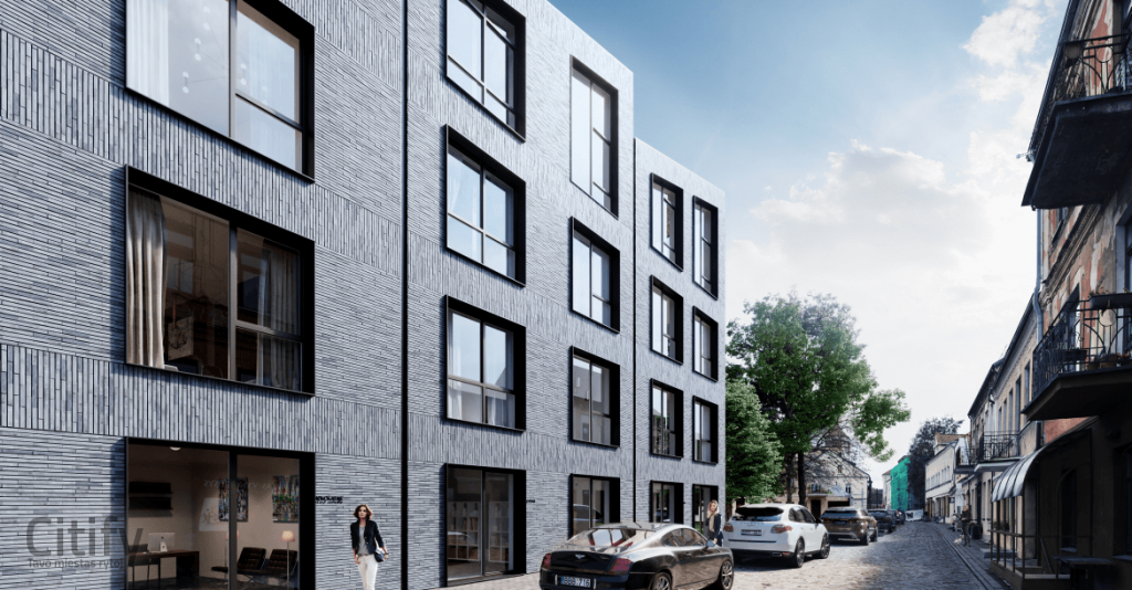 Kauno Senamiesčio apartamentai 2 etapas (Šv. Gertrūdos g. 51A) - Multi apartment - visualization