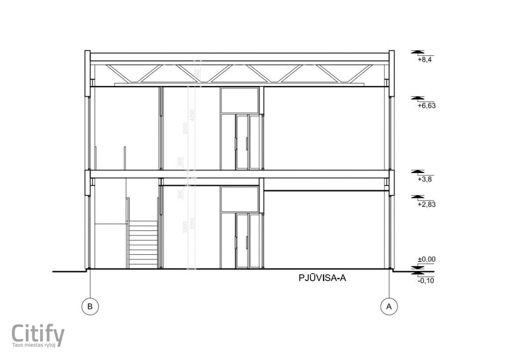 Lucko g. 40 (Lucko g. 40) - Office center - visualization